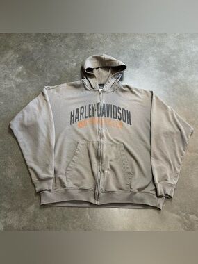 Men’s Harley Davidson Biker Hoodie Sz 2XL